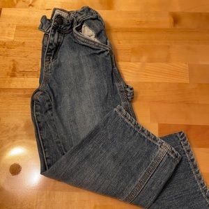 Boys carpenter style blue jeans size 4T